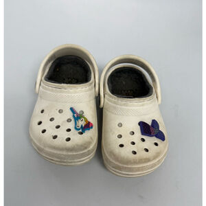 Kids Crocs Clogs Size 6 White